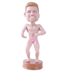 Figurine personnalisée homme musclé