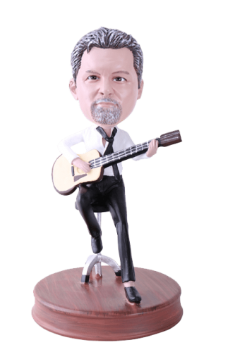 Figurine personnalisée guitariste