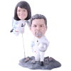 Figuras personalizadas de pareja 