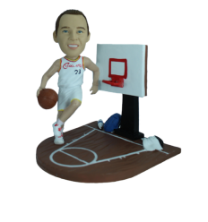 Custom bobblehead Play action