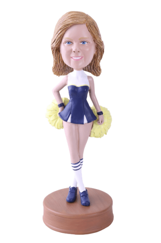 Figurine personnalisée pom-pom girl