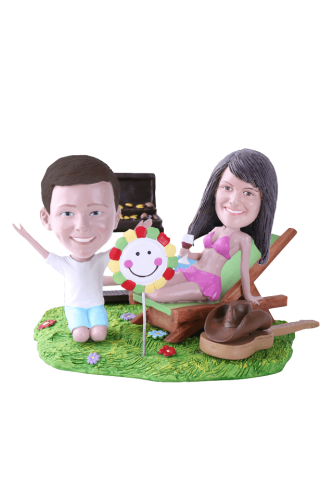 Figuras personalizadas de pareja 