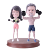 Figurine personalizzate di coppia 