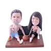 Figuras personalizadas de pareja 