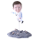 Figurina personalizzata "Piccolo astronauta"