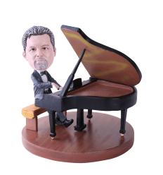 Figurine personnalisée pianiste