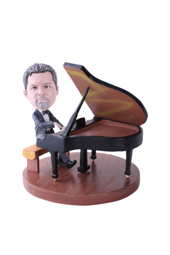 Figurine personnalisée pianiste