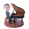 Figurine personnalisée pianiste