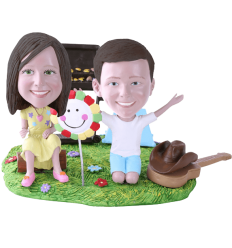 Figuras personalizadas de pareja 