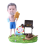 Figurine personnalisée "Pique nique"