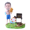 Figurine personnalisée barbecue