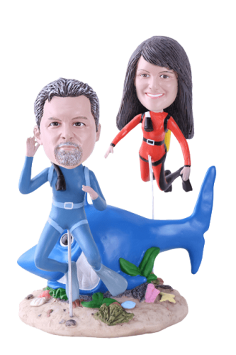 Figuras personalizadas de pareja 