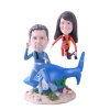 Figuras personalizadas de pareja 