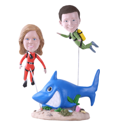 Figuras personalizadas de pareja 