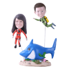 Figuras personalizadas de pareja 