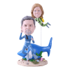 Figuras personalizadas de pareja 