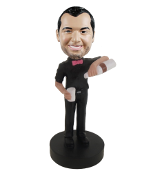 Custom bobblehead Barman