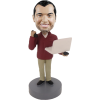 Custom made bobbleheads computer