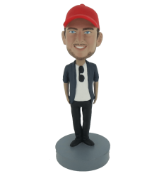 Personalized bobbleheads vacationer