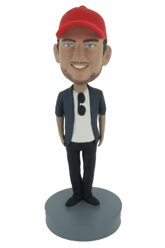 Personalized bobbleheads vacationer