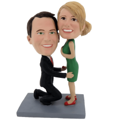 Custom bobbleheads would you marry me?