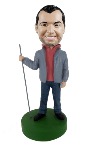 Custom bobblehead rambler