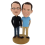 Figurine personnalisée "Couple d'hommes"