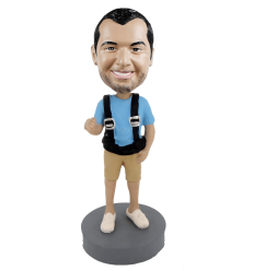 Custom bobblehead parachute