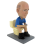 Figurine personnalisée "Sur les toilettes"