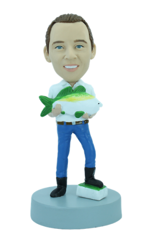 Custom bobblehead Good fishing