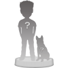 Figurina personalizzata 1 persona (100%) + 1 Animale