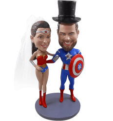 Figuras personalizadas de pareja 