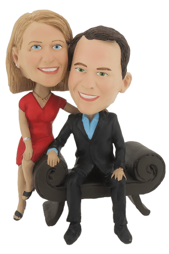 Figuras personalizadas de pareja 