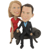 Figuras personalizadas de pareja 