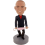 Custom made bobbleheads "Singing in the rain"