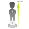 1 Person full giant custom bobblehead - 30cm/12 inches tall