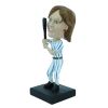 Figurina personalizzabile Giocatore di baseball della donna