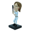 Personalizierte Figur Frau Baseball-Spieler