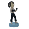 Figurina personalizzabile donna boxer