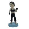 Figura personalizable Mujer boxeador