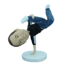 Custom bobblehead Break dancer