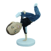 Figurina personalizzabile Break dancer