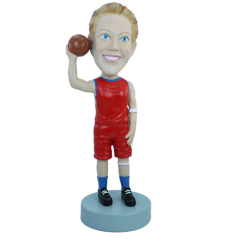 Custom bobblehead Basketball Captain