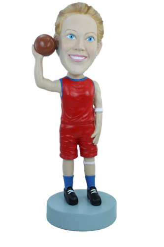 Custom bobblehead Basketball Captain