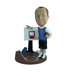 Figura personalizable Mi cancha de baloncesto