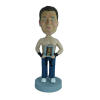 Custom bobblehead Fighting Champion