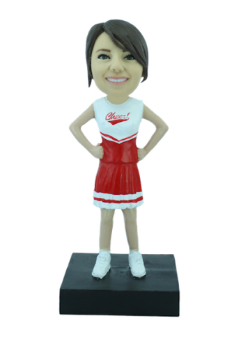 Custom bobblehead cheerleader