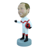 Custom bobblehead Racing driver