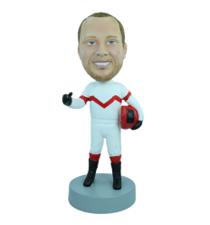 Custom bobblehead Racing driver