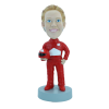 Custom bobblehead Woman Runner Formula 1